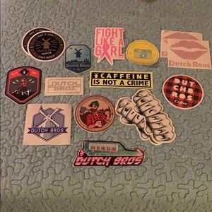 Dutch Bros stickers BUNDLE